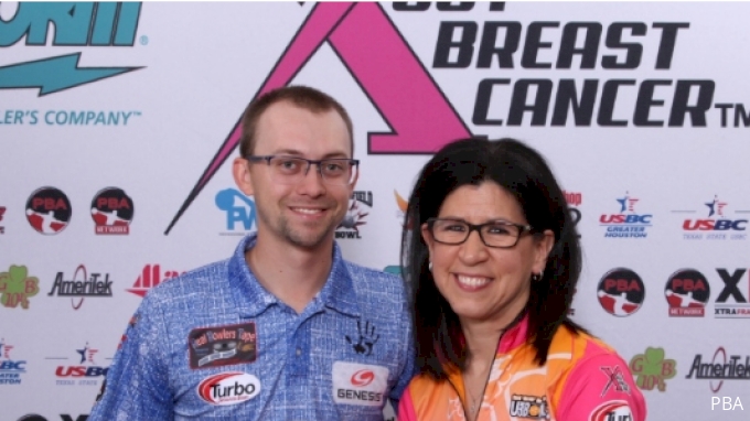 Liz Johnson & EJ Tackett Move Into PBAPWBA Mixed Doubles Lead FloBowling