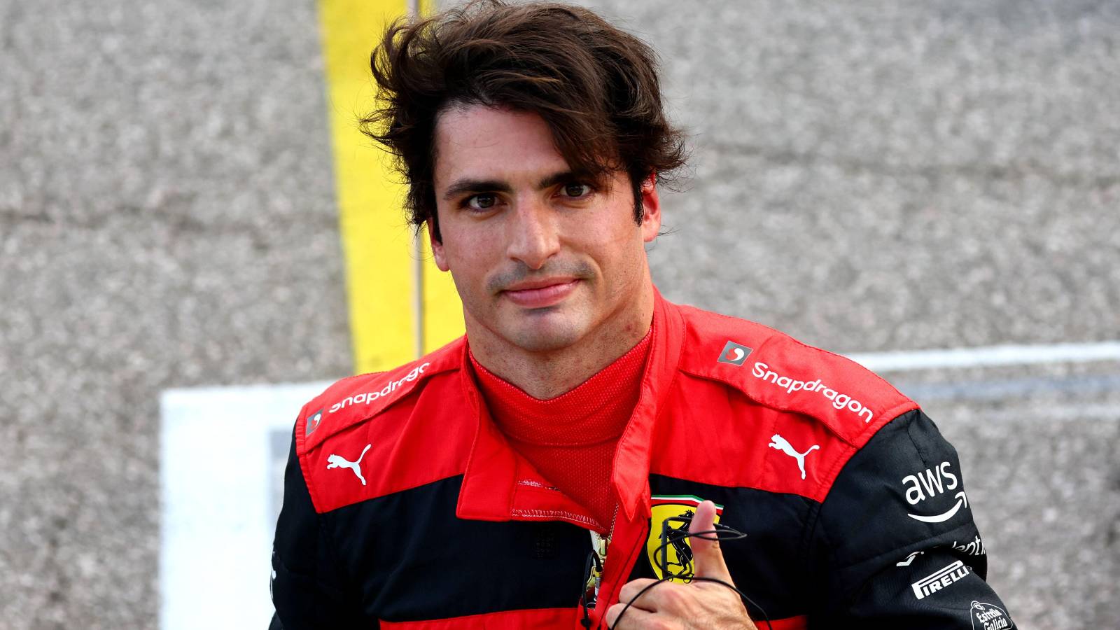 Carlos Sainz "knew it was coming" as he clinched pole for the United