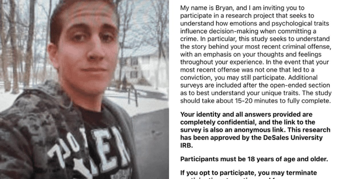 Idaho murders Bryan Kohberger carried out shocking online survey to