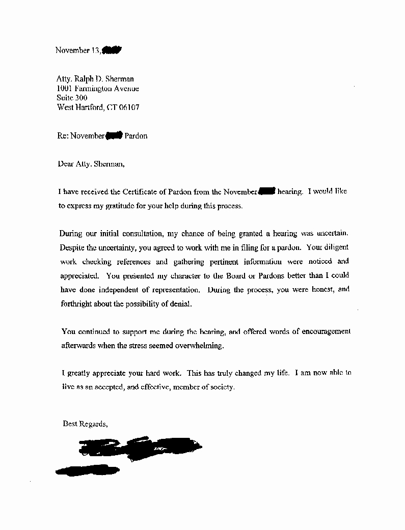 √ 20 Pardon Letter Examples ™ | Dannybarrantes Template