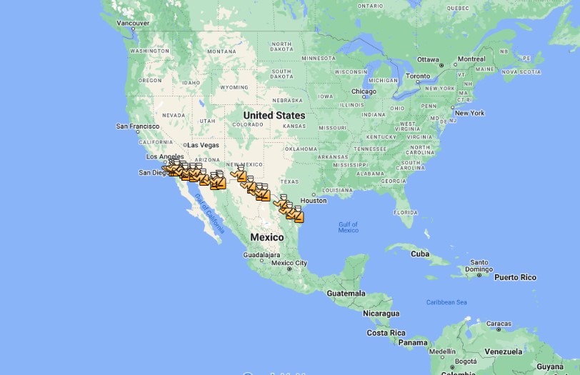 Mapa de retenes de migración en estados unidos Tutti Descargas