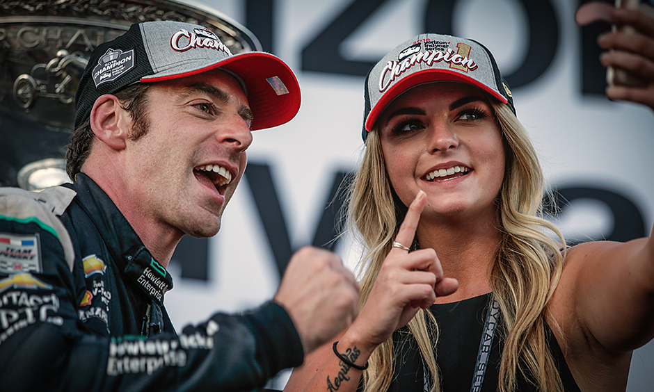 How They Met Simon Pagenaud and Hailey McDermott