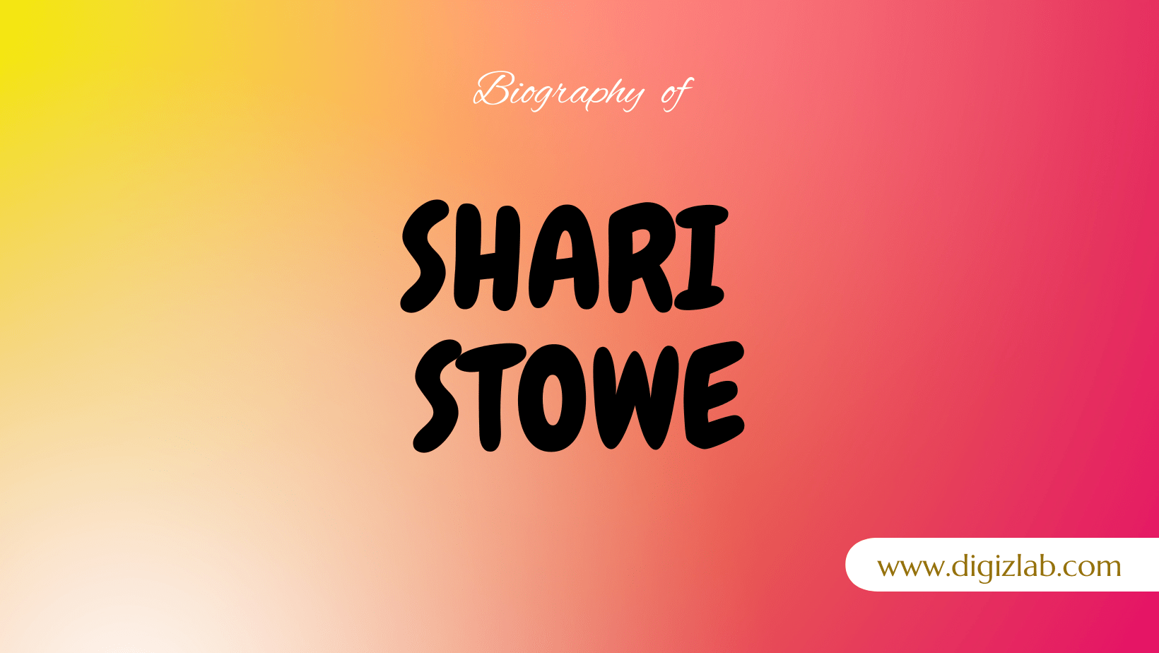 Shari Stowe Net Worth, Husband, Age, Height, Weight, Wiki