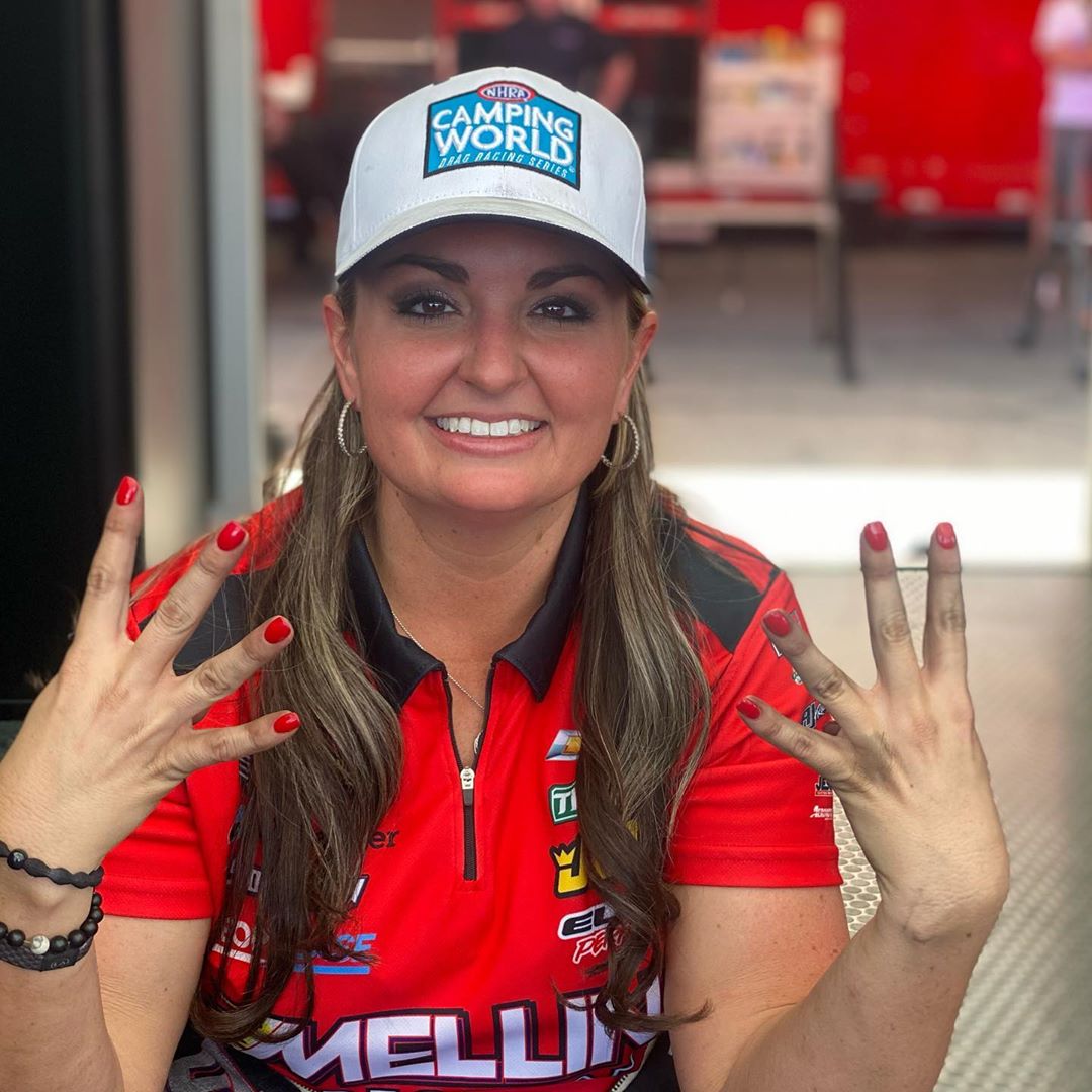 History for EE Erica Enders Claims Her Fourth NHRA Pro Stock World