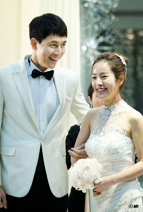 Wedding Photos of Jung Woo Sung and Han Ji Min Released Drama Haven