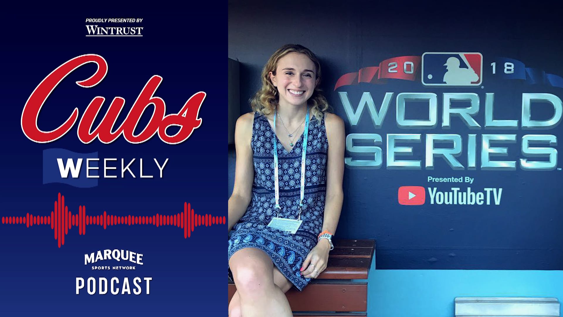 Sarah Langs Cubs Weekly Podcast Marquee Sports Network Television