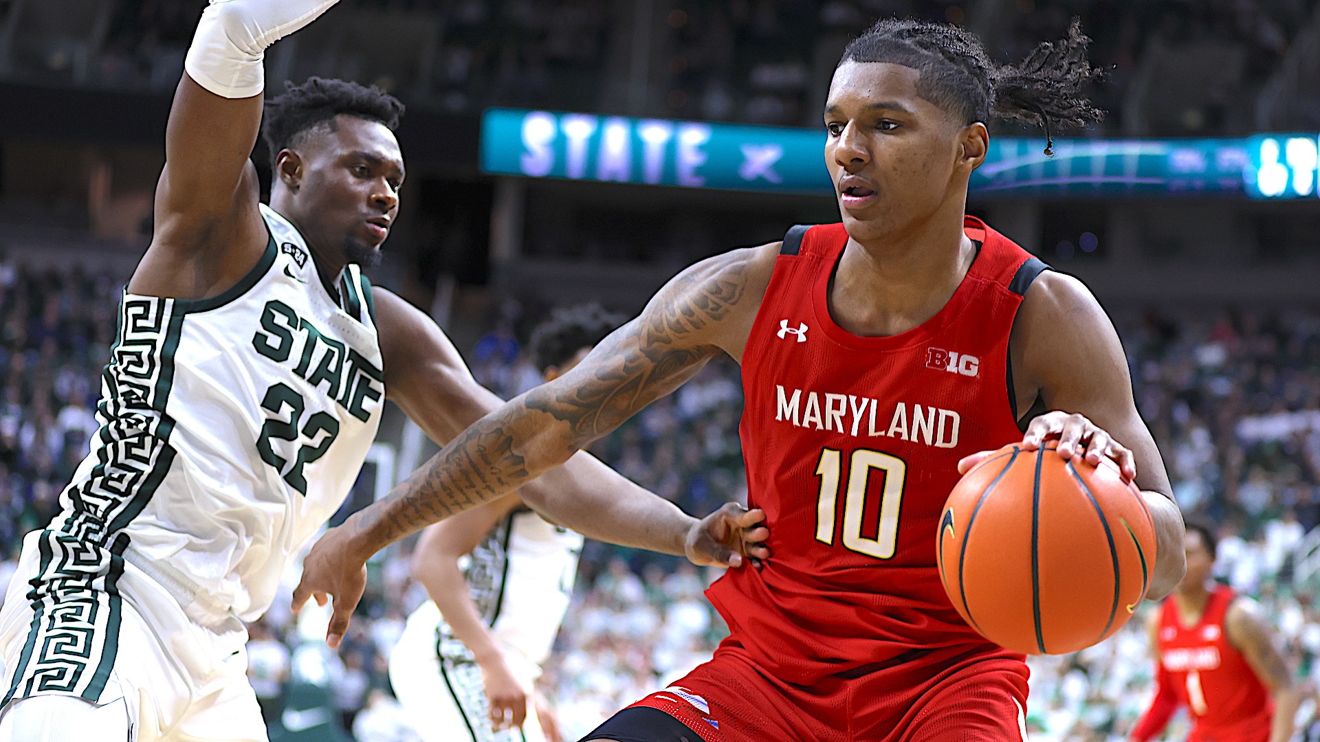 Julian Reese Men's Basketball University of Maryland Athletics