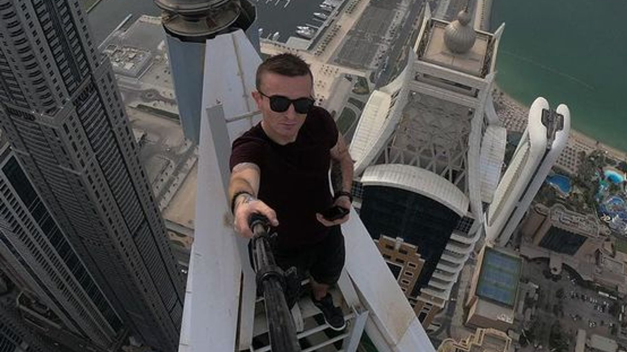 Remi Lucidi French daredevil 'falls to his death off skyscraper in