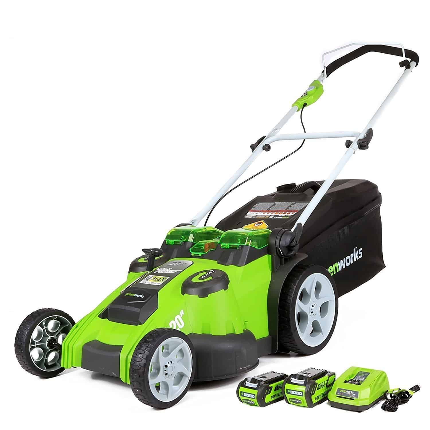 Greenworks 40V Cordless Dual Blade Lawn Mower Review 49cm