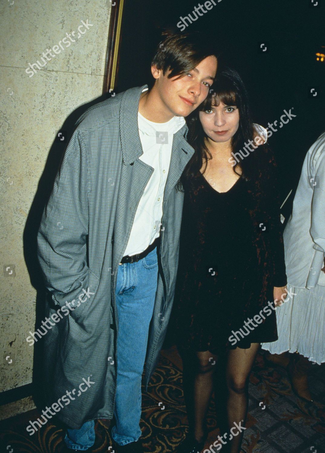 Edward Furlong Jackie Domac Editorial Stock Photo Stock Image