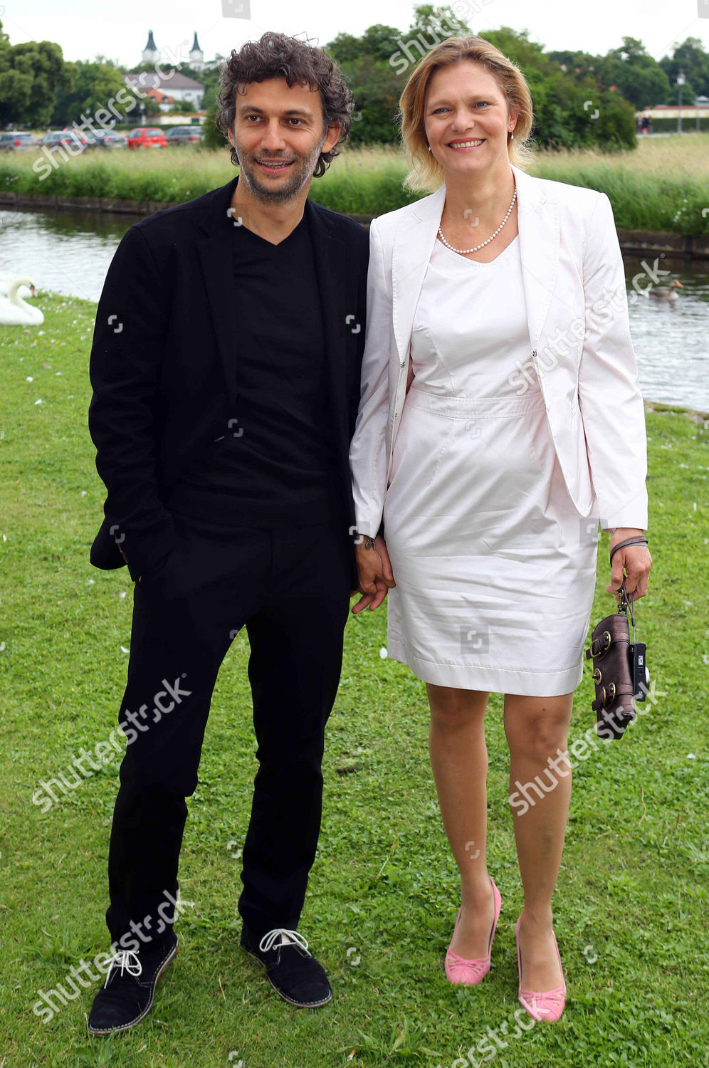 Jonas Kaufmann Wife Margarete Joswig Editorial Stock Photo Stock