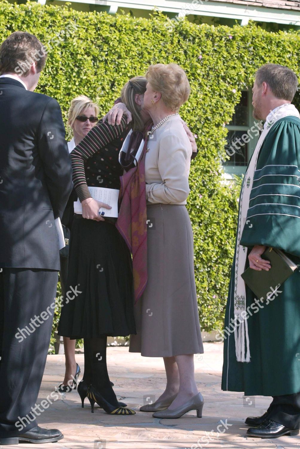 Angela Lansbury Hugging Granddaughter Katherine Shaw Editorial Stock Photo Stock Image