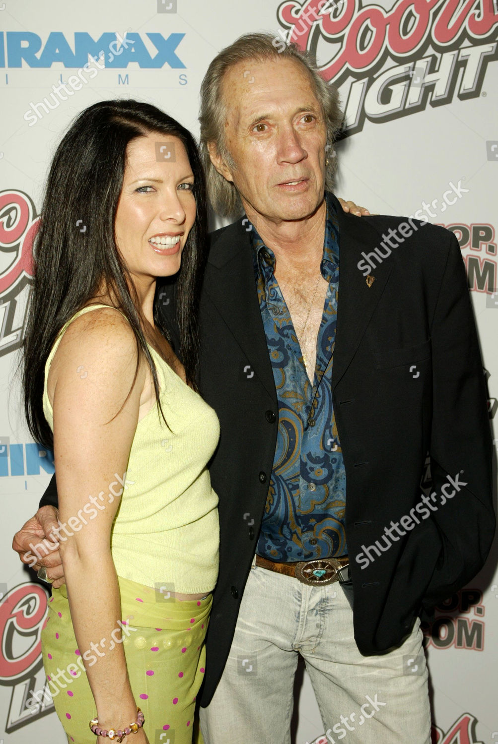 Annie Bierman David Carradine Editorial Stock Photo Stock Image