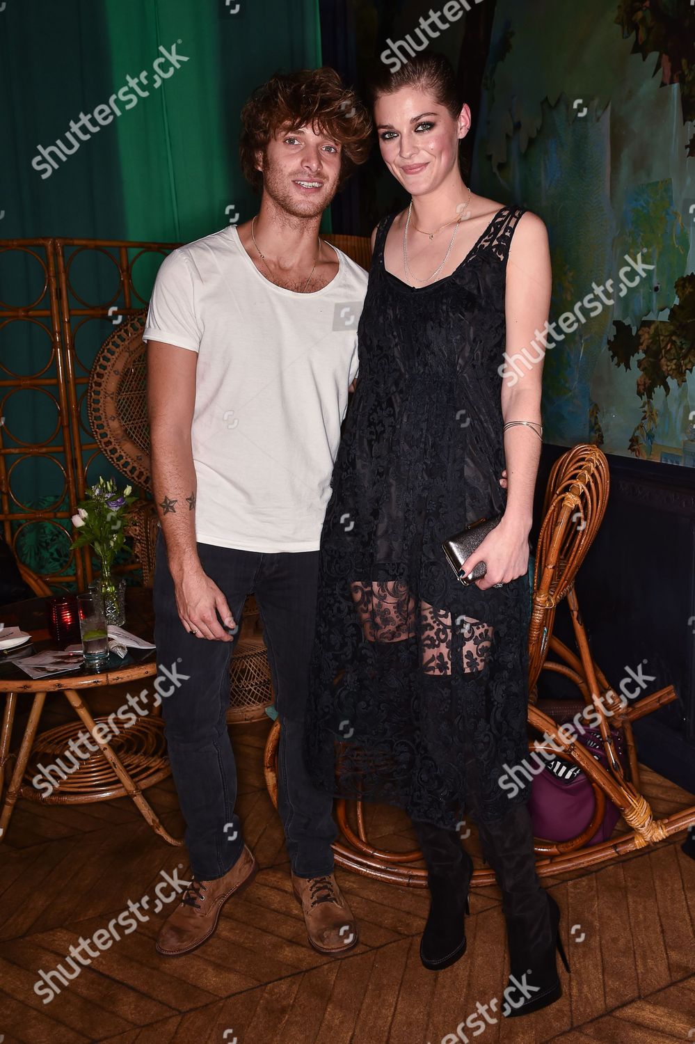 Paolo Nutini Amber Anderson Editorial Stock Photo Stock Image