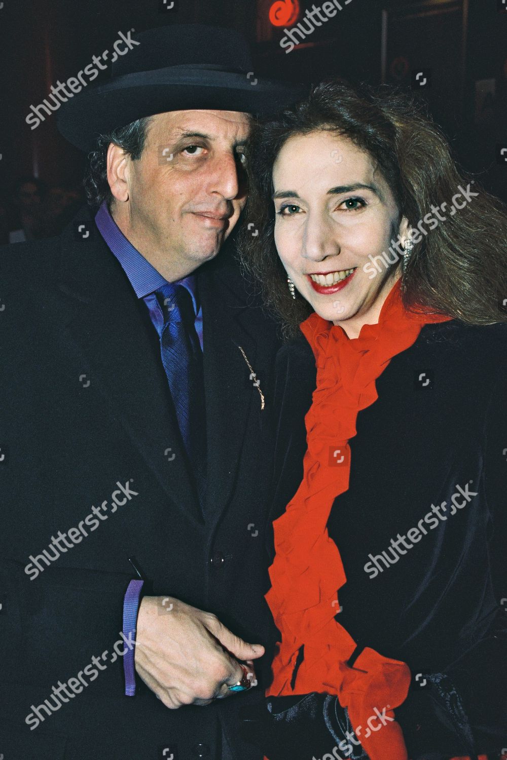 Vincent Schiavelli Wife Carol Editorial Stock Photo Stock Image