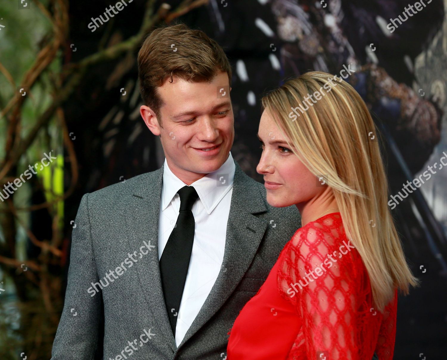 Ed Speleers Asia Macey Editorial Stock Photo Stock Image Shutterstock