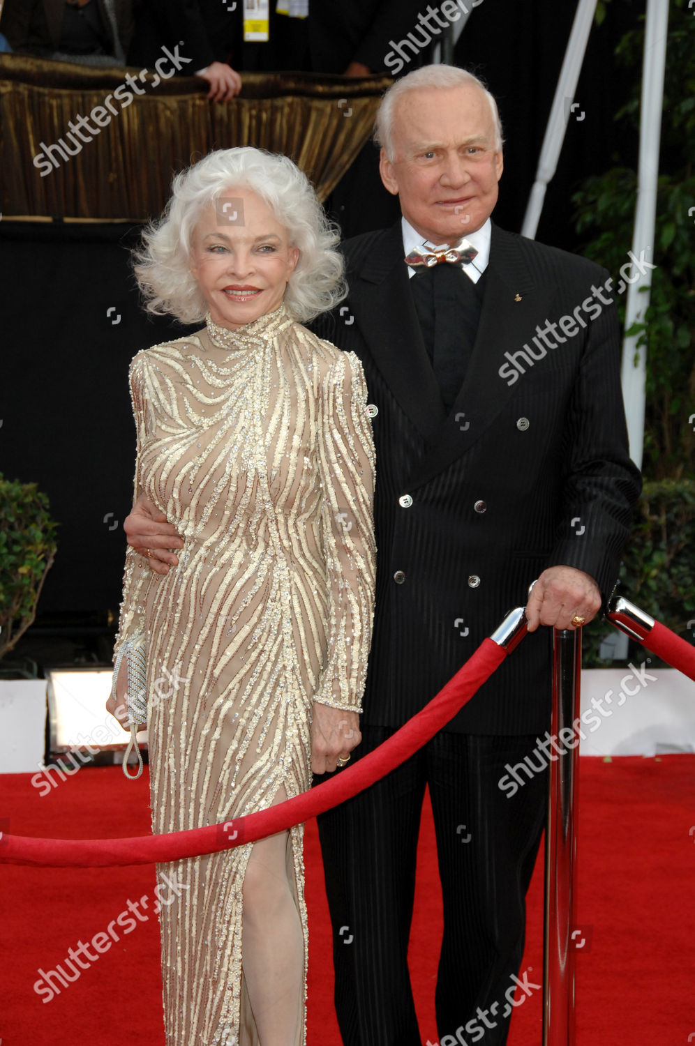 Buzz Aldren His Wife Editorial Stock Photo Stock Image Shutterstock