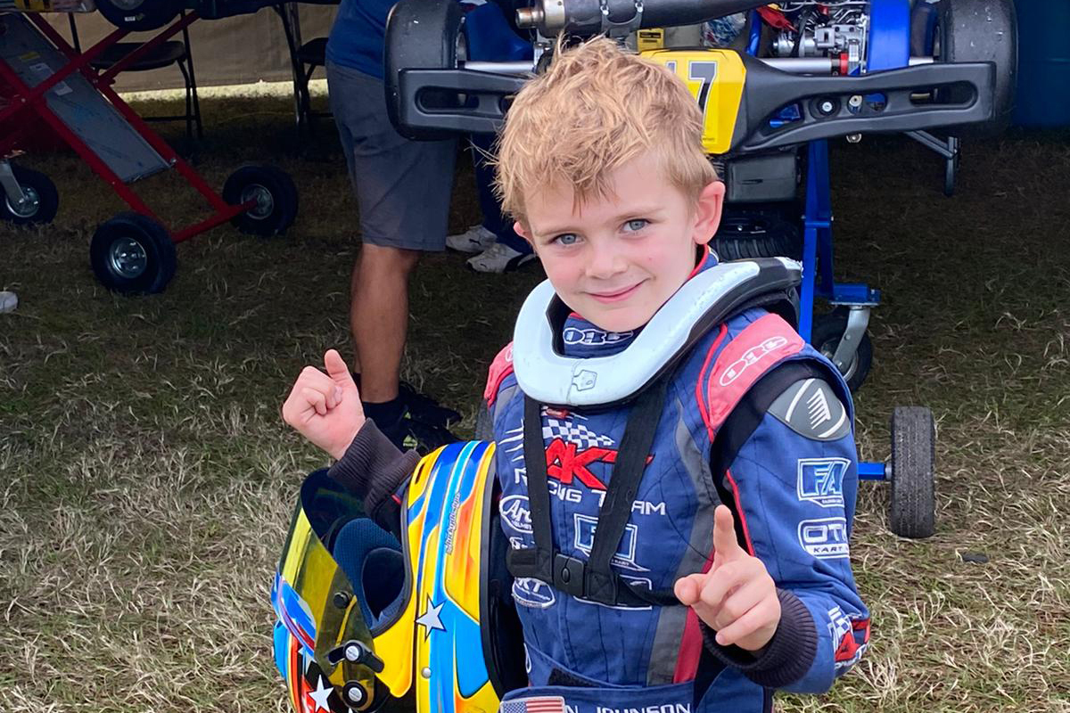 Kart Republic Inks Kai Johnson for 2021 Mini Program eKartingNews