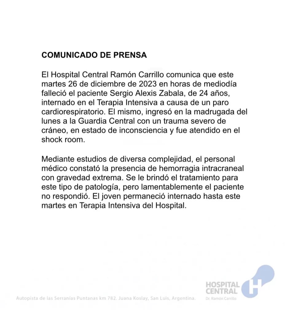 Murió el joven que tenía muerte cerebral luego de una pelea entre dos familias