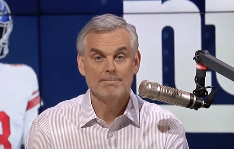 Colin Cowherd just took up arms against entire Giants fanbase