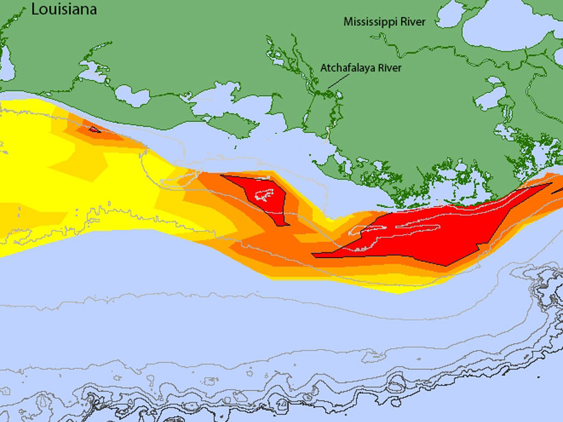 Gulf Dead Zone Looms Large In 2019 Eos