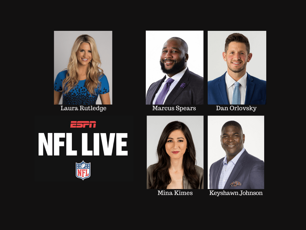 ESPN to Relaunch NFL Live in August with New Host Laura Rutledge and