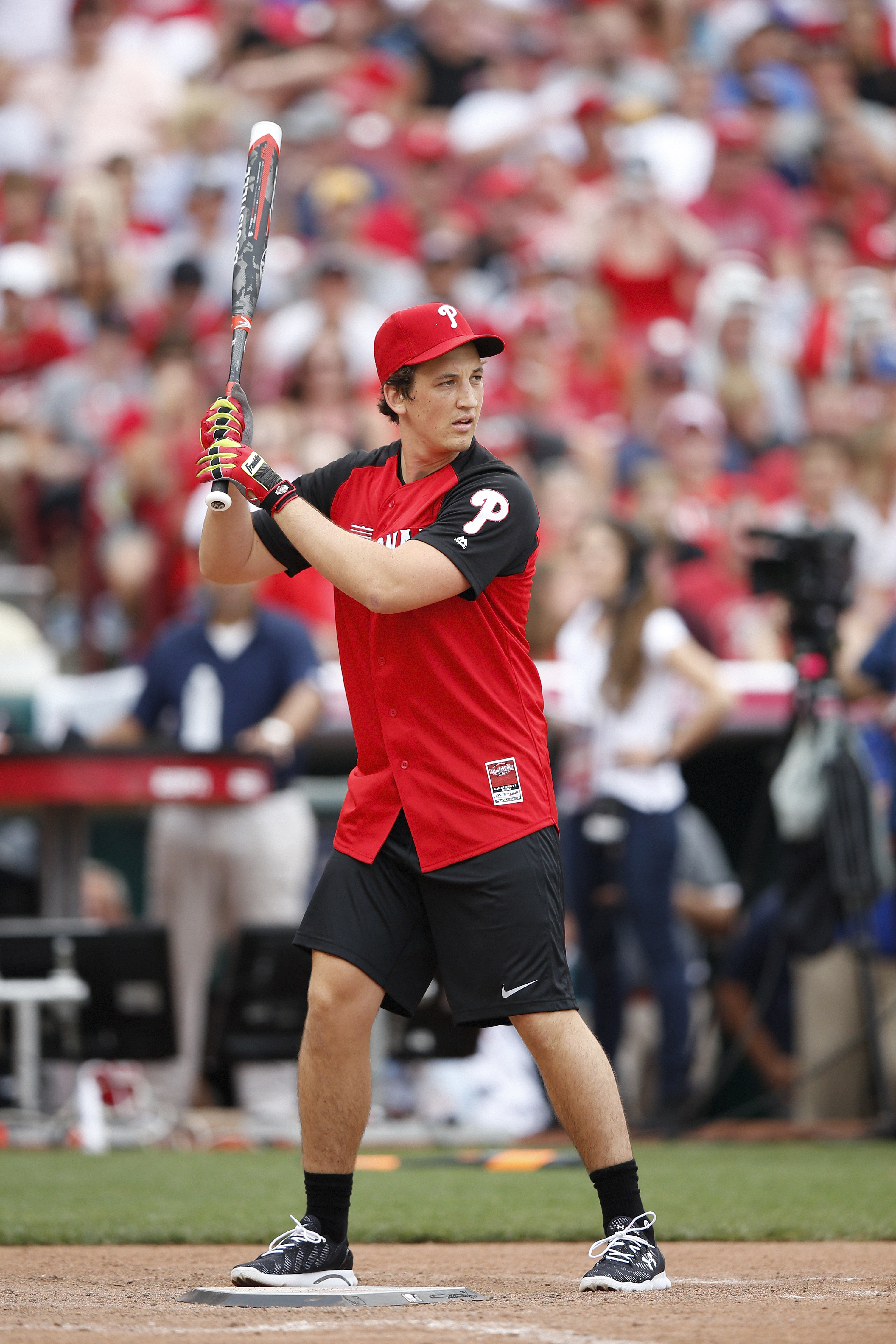 Miles Teller All Star Softball Game Miles Teller on Baseball and Pete