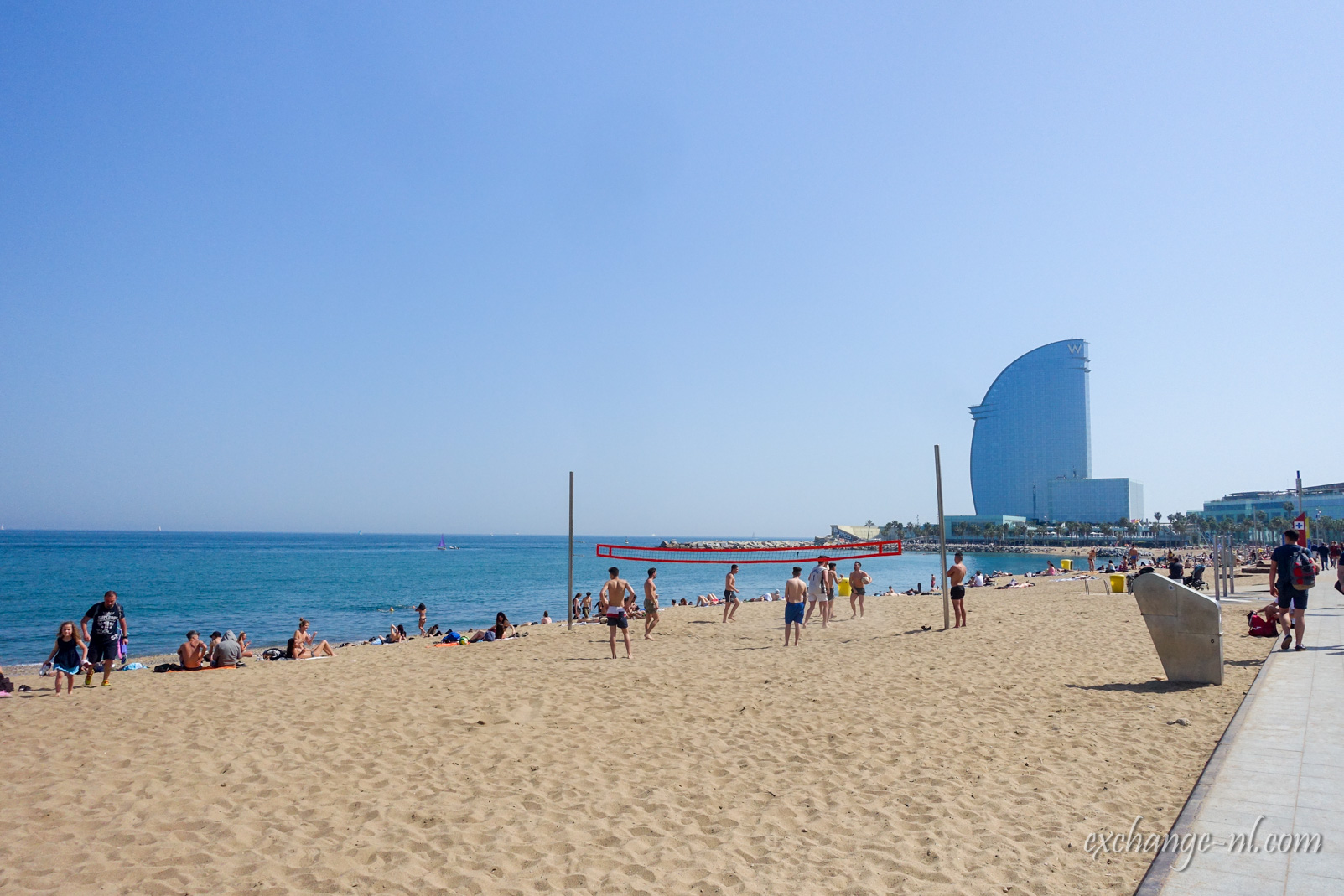 Platja de la Barceloneta 巴塞隆內塔海灘