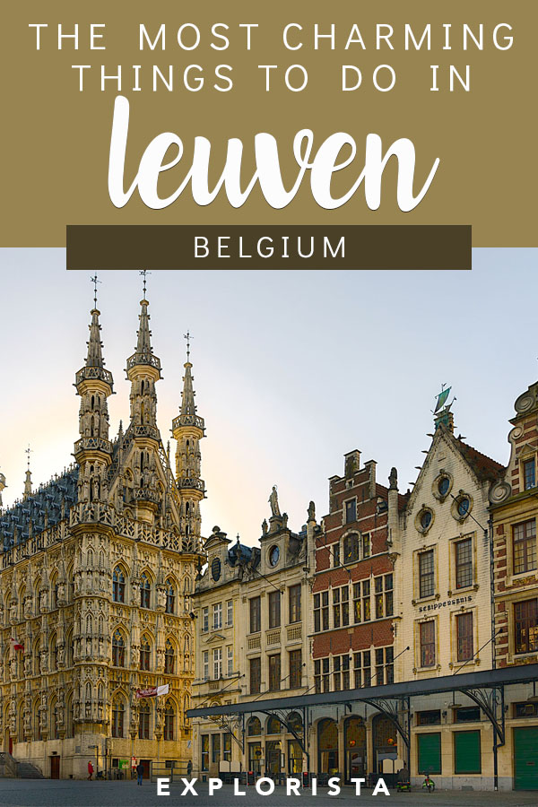 Wondering what the best things to do in Leuven, Belgium are? From the best places to eat to classic landmarks, it's all in this travel guide! #belgium #leuven #thingstodoinleuven #belgiumtravel