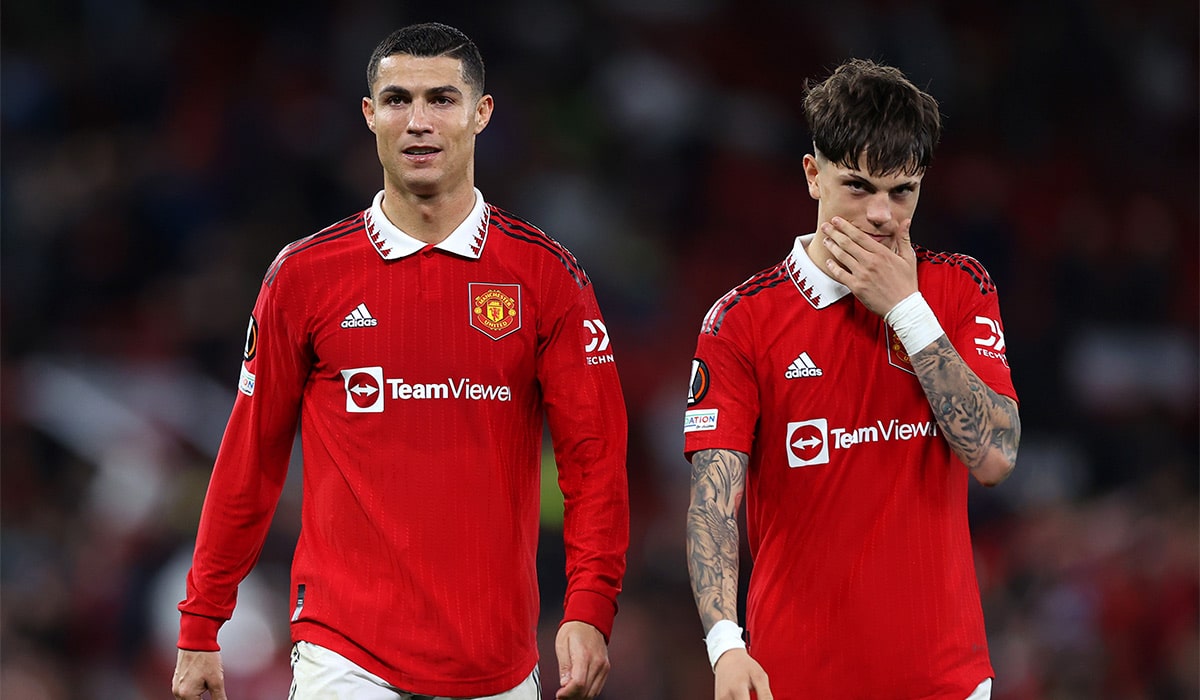 Scholes Garnacho like a 'young Ronaldo' after fine debut