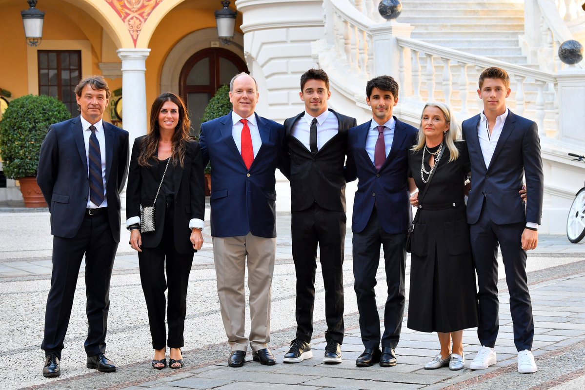 F1i Pic of the Day A royal reception in Monaco for Ferrari's Leclerc