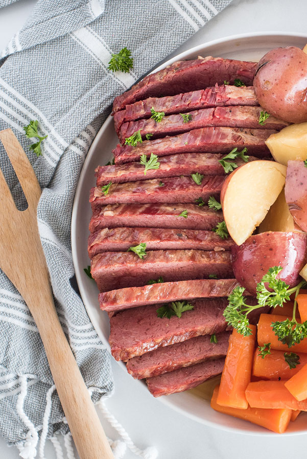 Instant Pot Corned Beef and Cabbage - Pressure Cooking Today (8) Instant Pot Corned Beef and Cabbage - Pressure Cooking Today (8)