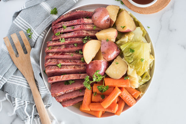 Instant Pot Corned Beef and Cabbage - Pressure Cooking Today (7) Instant Pot Corned Beef and Cabbage - Pressure Cooking Today (7)