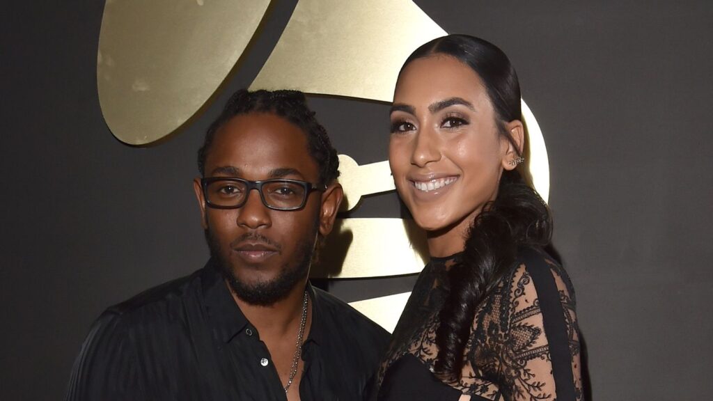 How long has Kendrick Lamar been with his wife?