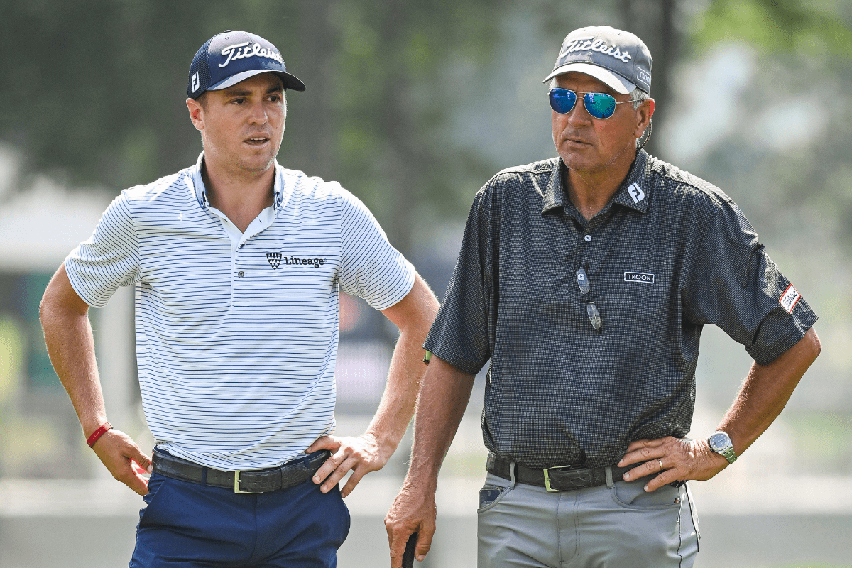 Justin Thomas and His Dad Mike Share a Deep Love for the Game of Golf FanBuzz