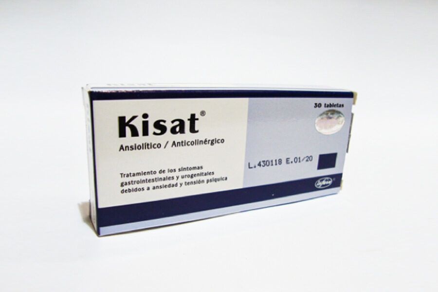 Kisat / Bromuro de Clidinio + Clordiazepoxido Tableta Farmacia San