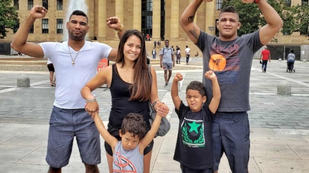 Gilbert Burns wife Who is Bruna Burns and how did she meet the UFC 264