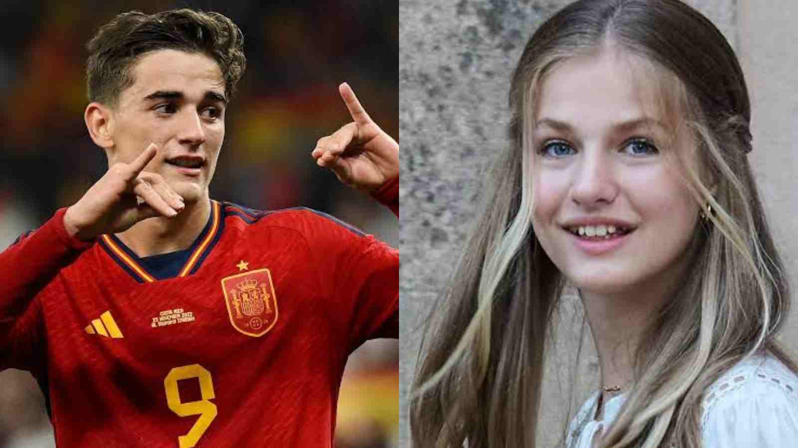 Princess of Spain reportedly has a huge crush on Barcelona star Gavi