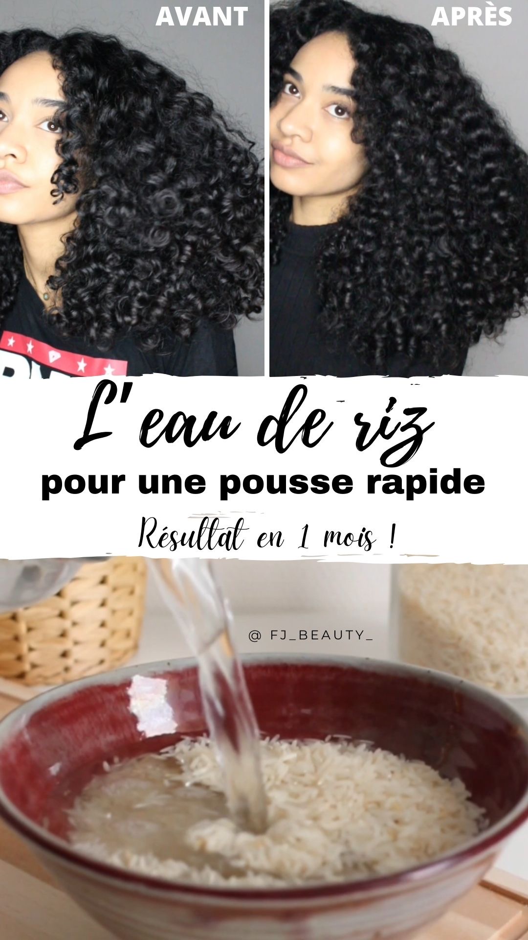 L Eau De Riz Pour Une Pousse Rapide Et Des Cheveux Brillants
