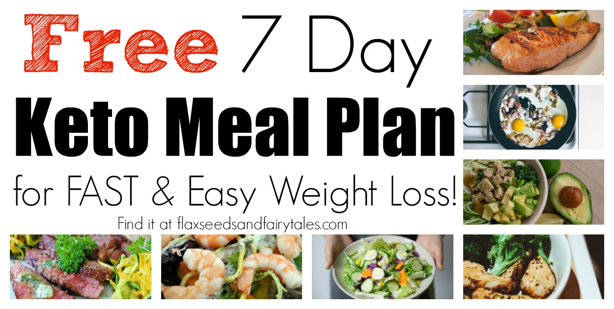 Free One Week Keto Meal Plan For Beginners An Easy Weight Loss Plan