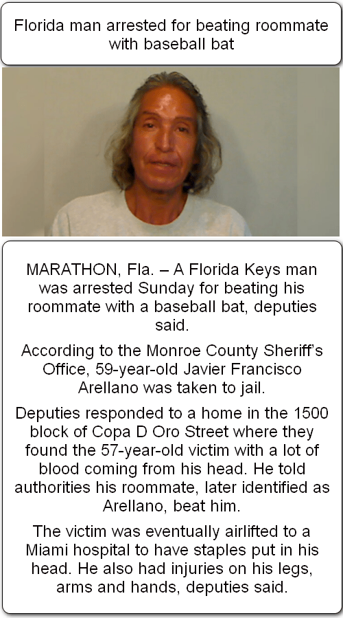 What did the Florida man do on November 20? Florida Man challenge