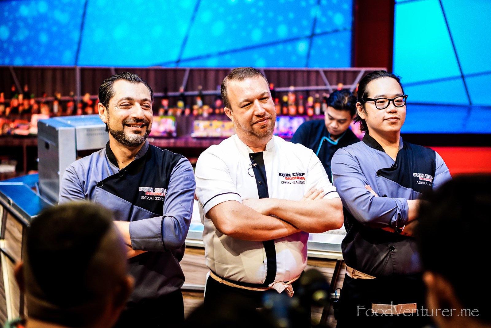 Tasting The Dishes By The 3 Iron Chefs The Iron Chef Indonesia Foodventurer Me