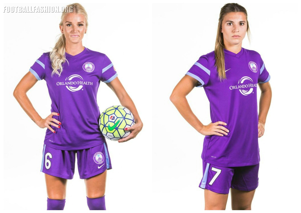 Orlando Pride 2016 Nike Home Jersey FOOTBALL