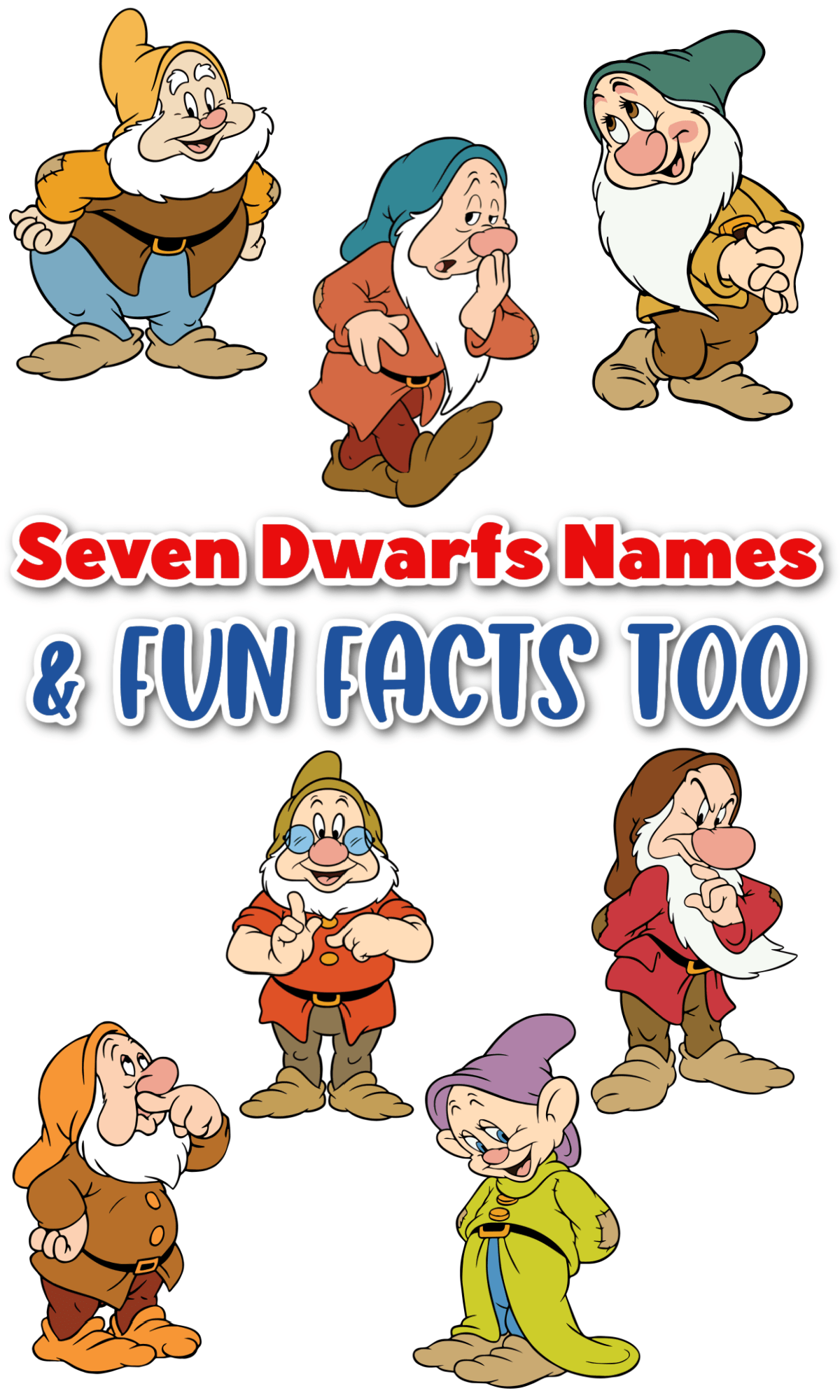 Names Of The Seven Dwarfs (And Fun Facts Too) Fun Money Mom