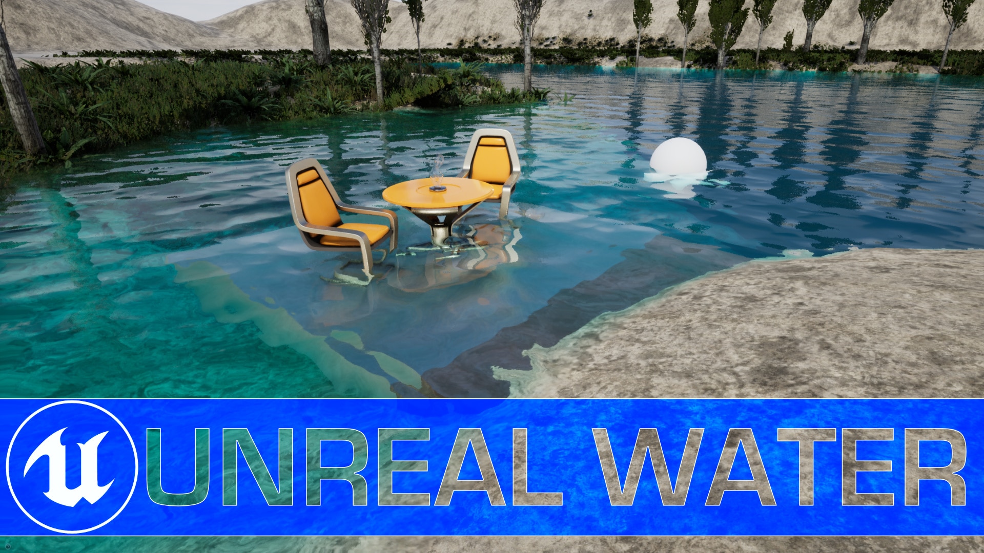 Unreal Engine 4.26 Water Simulation