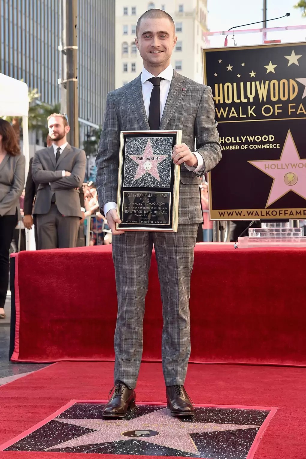 Daniel Radcliffe star on The Hollywood Walk of Fame Glamour UK