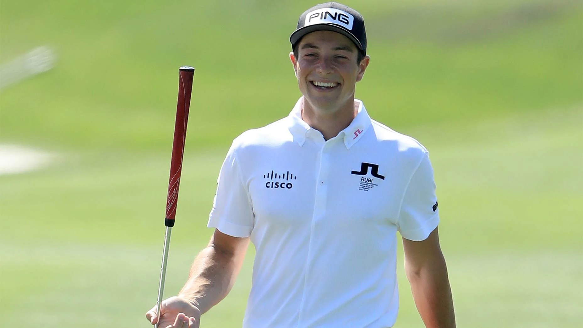Viktor Hovland driving to every Tour stop (and drinking LOTS of Red Bull)