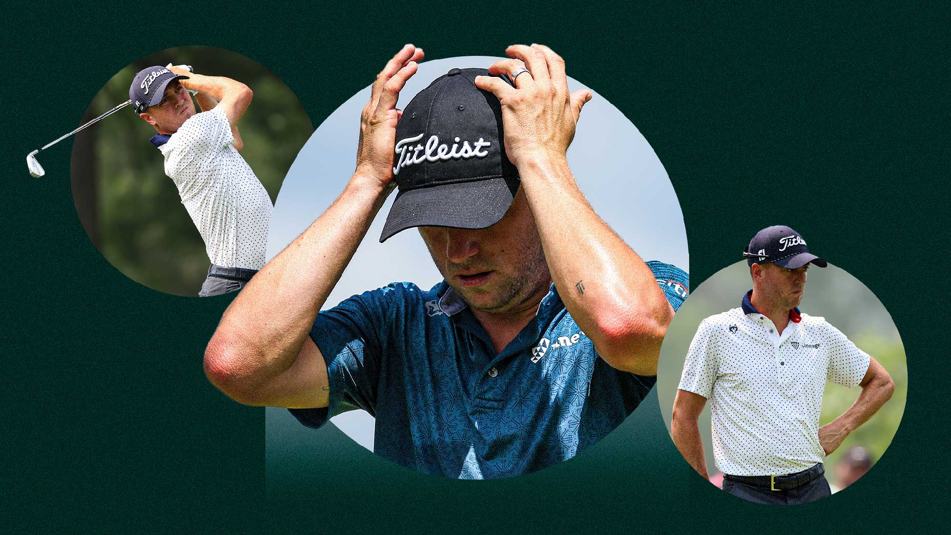 How a latenight text from his wife 'hit home' for struggling Justin Thomas
