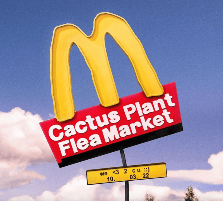 McDonald’s Cactus Plant Flea Market collab on Happy Meals