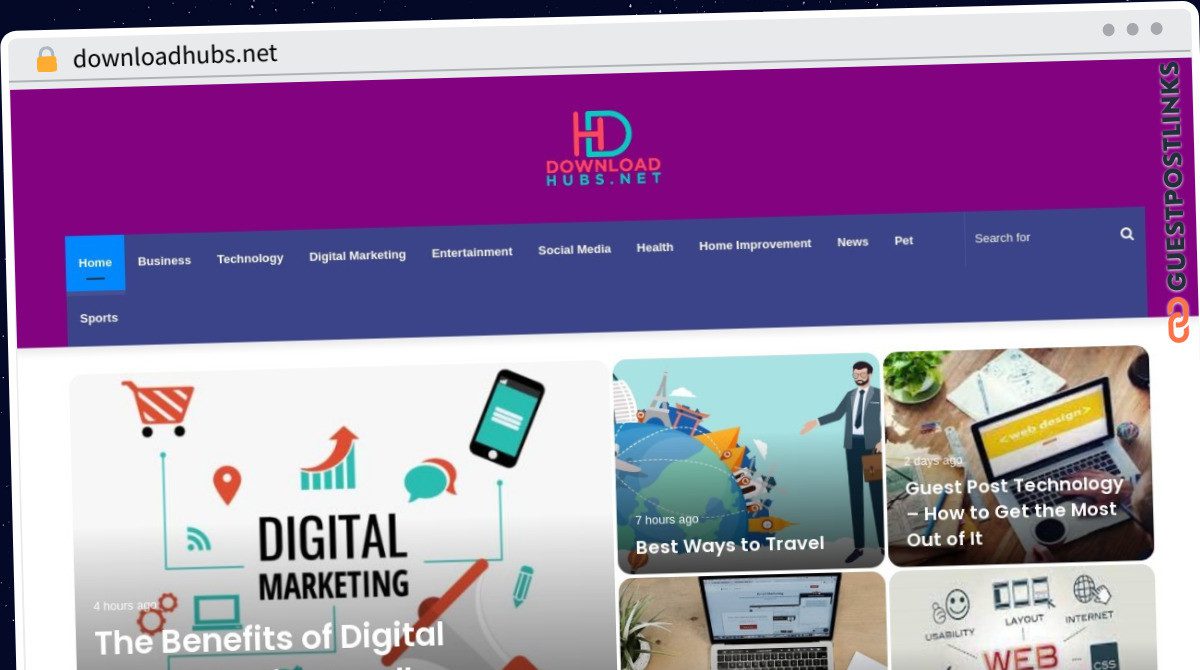 Publish A Guest Post on for 19.9 DA 10 DoFollow